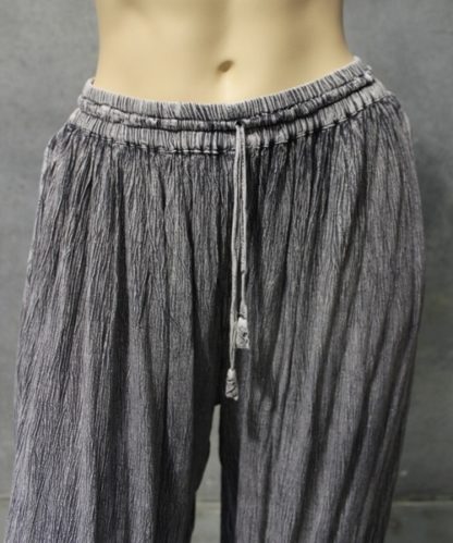 Crepe Rayon Jogger Harem Pants