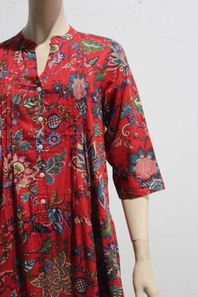 Heritage Cambric Cotton Pintuck Dress