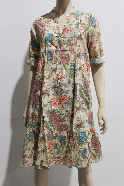 Heritage Cambric Cotton Pintuck Dress