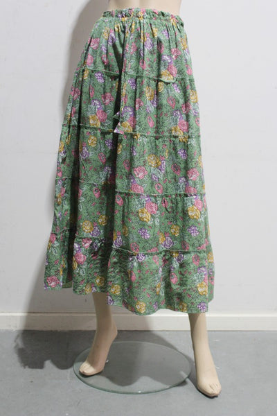 Heritage Cambric Cotton Tier Skirt