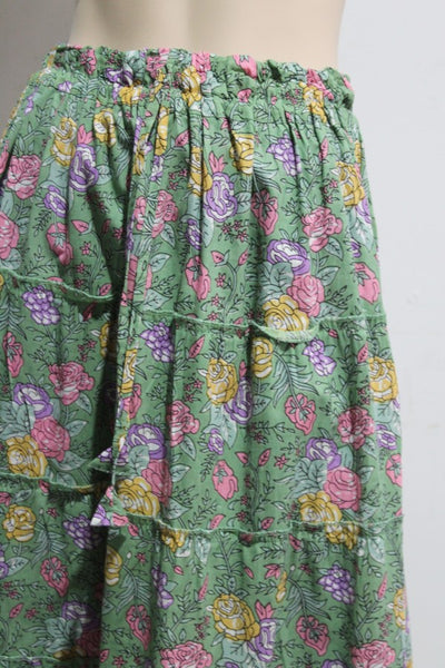 Heritage Cambric Cotton Tier Skirt