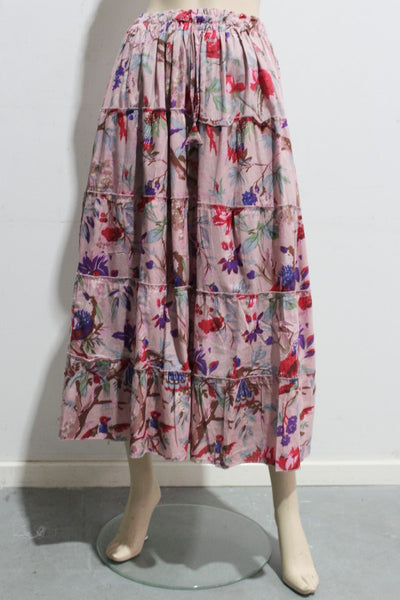 Heritage Cambric Cotton Tier Skirt