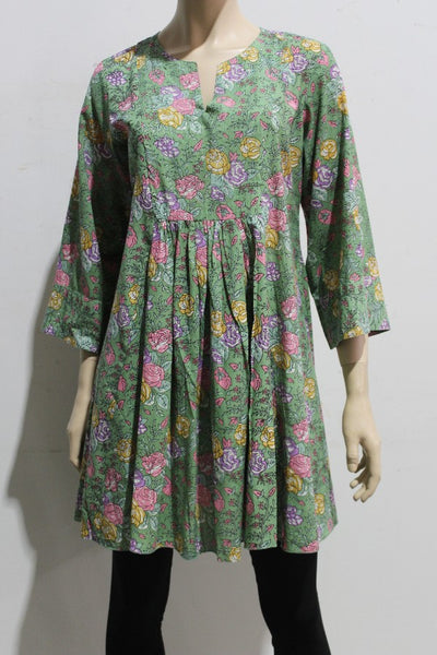 Heritage Cambric Cotton Yoke Dress /Tunic