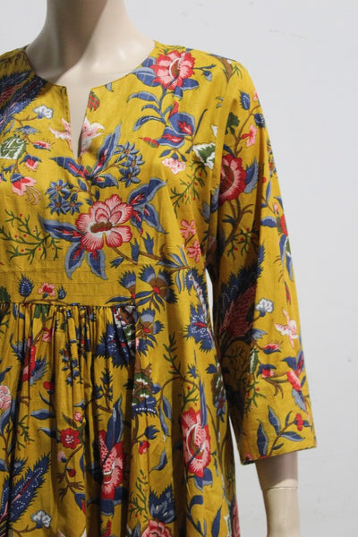 Heritage Cambric Cotton Yoke Dress /Tunic