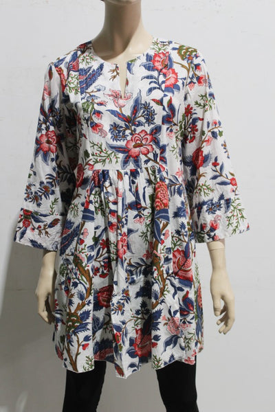 Heritage Cambric Cotton Yoke Dress /Tunic