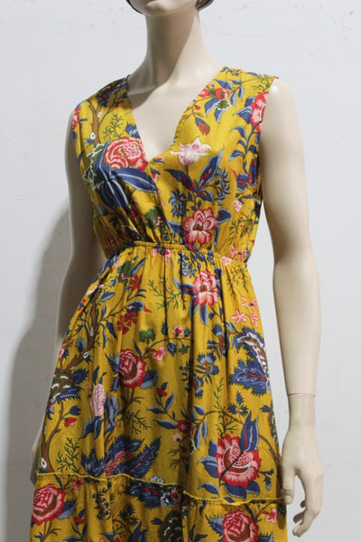 Heritage Cambric Cotton Maxi SLEEVELESS Dress