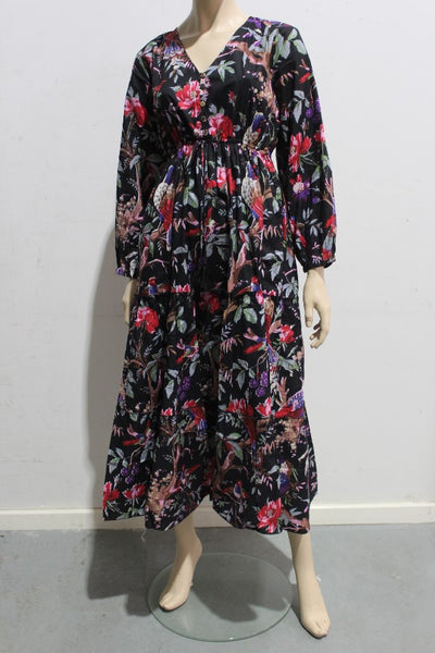 Heritage Cambric Cotton Maxi SLEEVE Dress