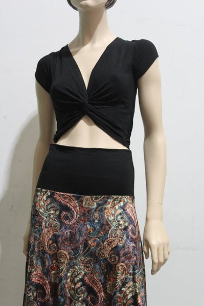 Basics Knot Front Jersey Tee