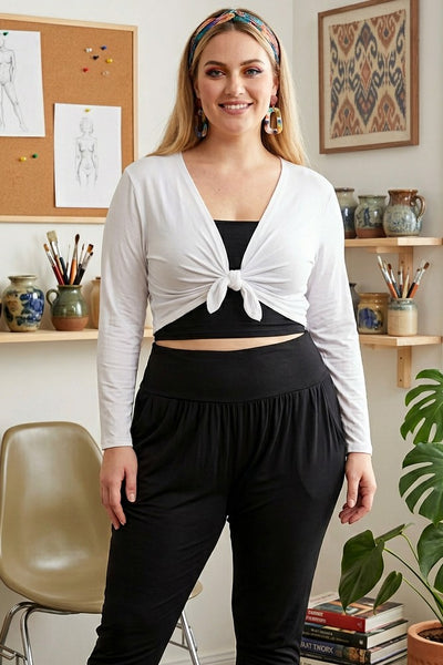 Jersey Kabaya Wrap Bolero