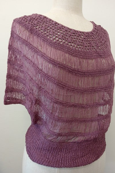 Crescent Ladder Knit Top