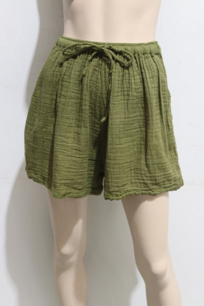 Cheesecloth A-Line Shorties