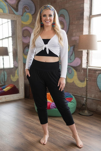 Jersey Harem Jogger Pants