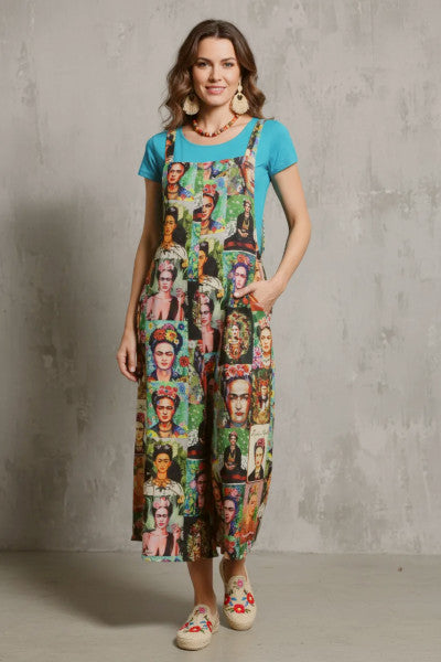 Print Wide Leg Jumpsuit FRIDA