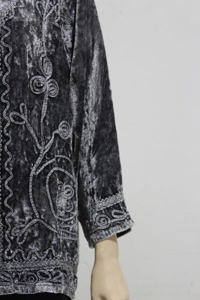 Velvet Revival Braid Jacket