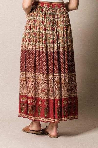 Market Days Bagru Long Skirt