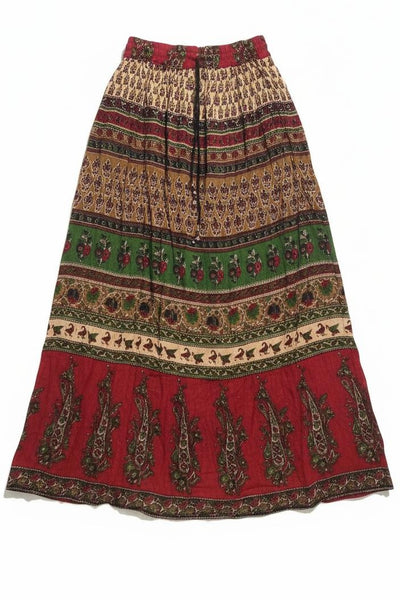Market Days Bagru Long Skirt