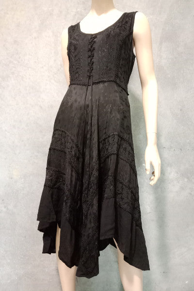 Stevie Medieval Lace Up Hanky Dress