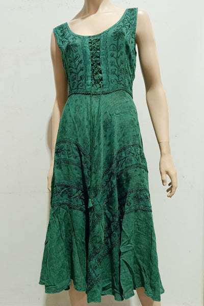 Stevie Medieval Lace Up Hanky Dress
