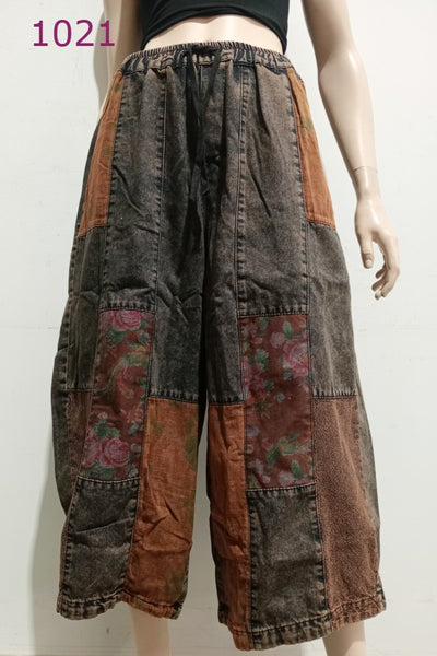 Craft Denim Gaucho Pants -  Different designs to choose from!
