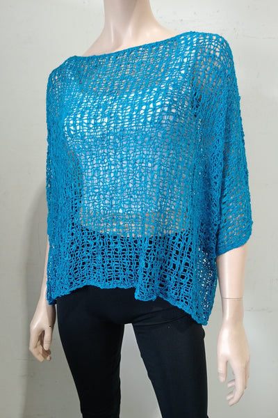 Poncho Pillow Knit Batwing Top NEW COLS ADDED!