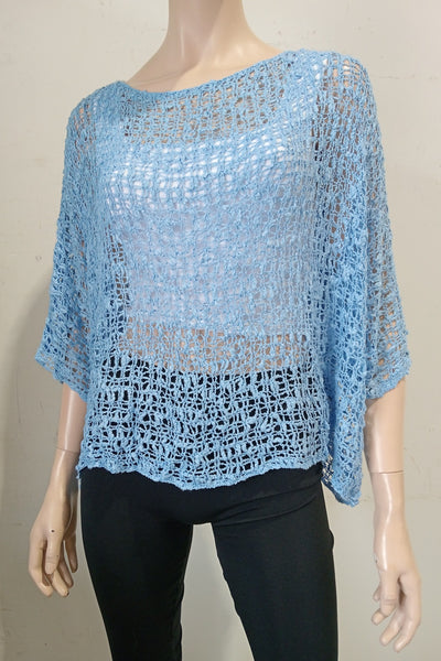 Poncho Pillow Knit Batwing Top NEW COLS ADDED!