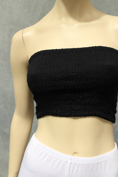 Shirred Rayon Boob Tube