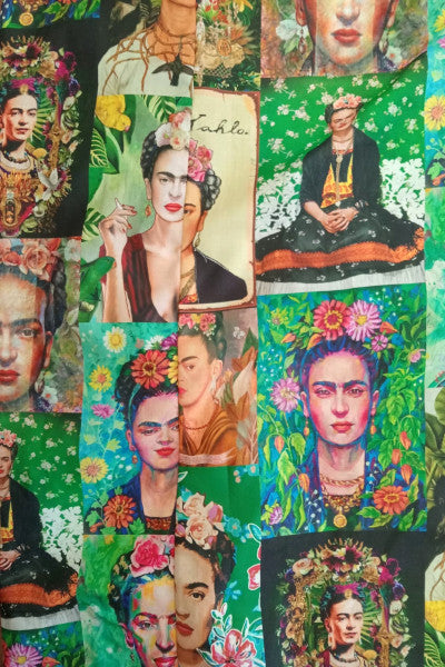 Print Overalls Dress FRIDA