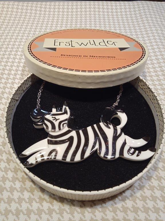 Zebra Crossing Necklace (Sally Land 2018)
