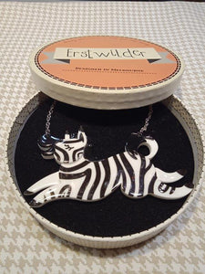 Zebra Crossing Necklace (Sally Land 2018)