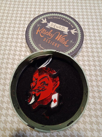 Deal With The Devil - Brooch (Stephanie Buscema 2020)