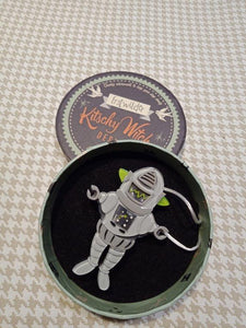 Robert The Rational Robot Brooch (Stephanie Buscema 2020)