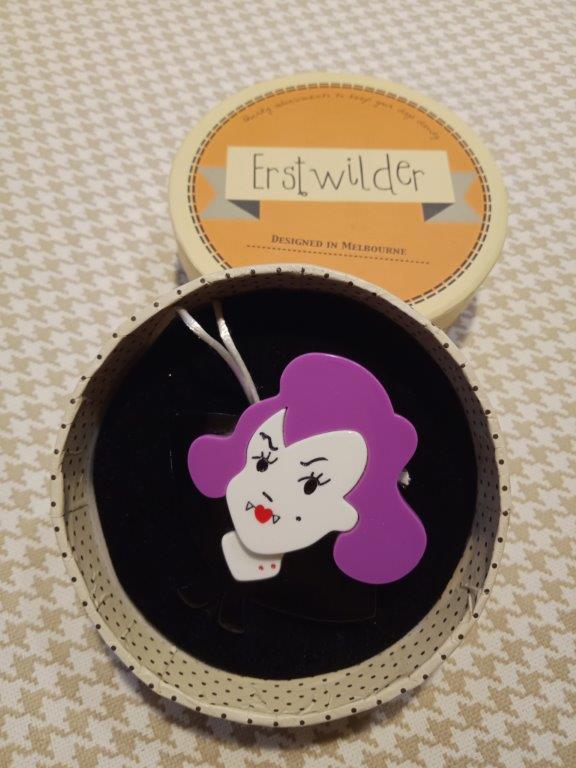 Into The Shadows Brooch (Sally Land 2017)