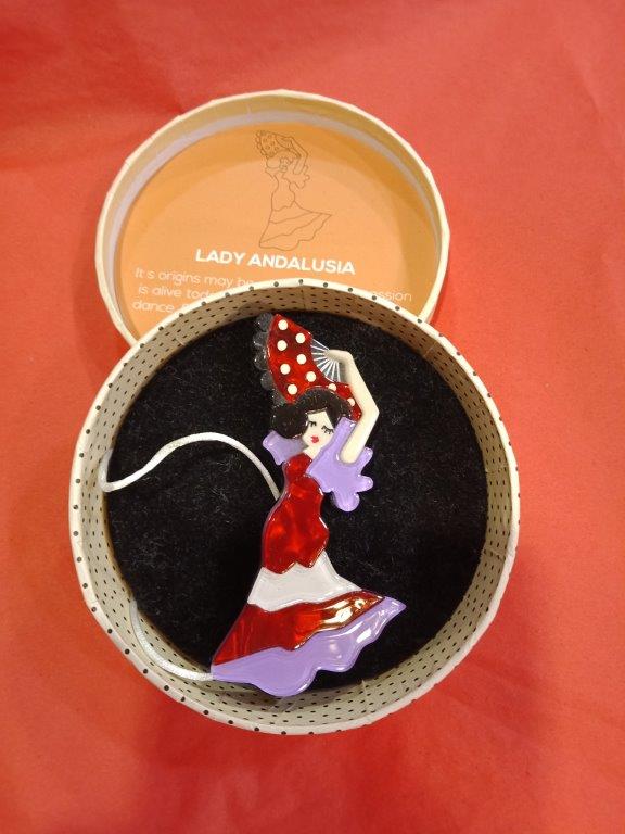 Lady Andalusia - Brooch