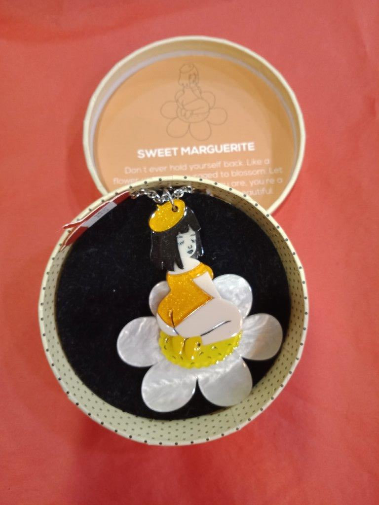 Sweet Marguerite- Brooch (Mel Stringer 2019)