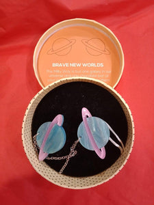 Brave New Worlds - 2 Brooch w Chain