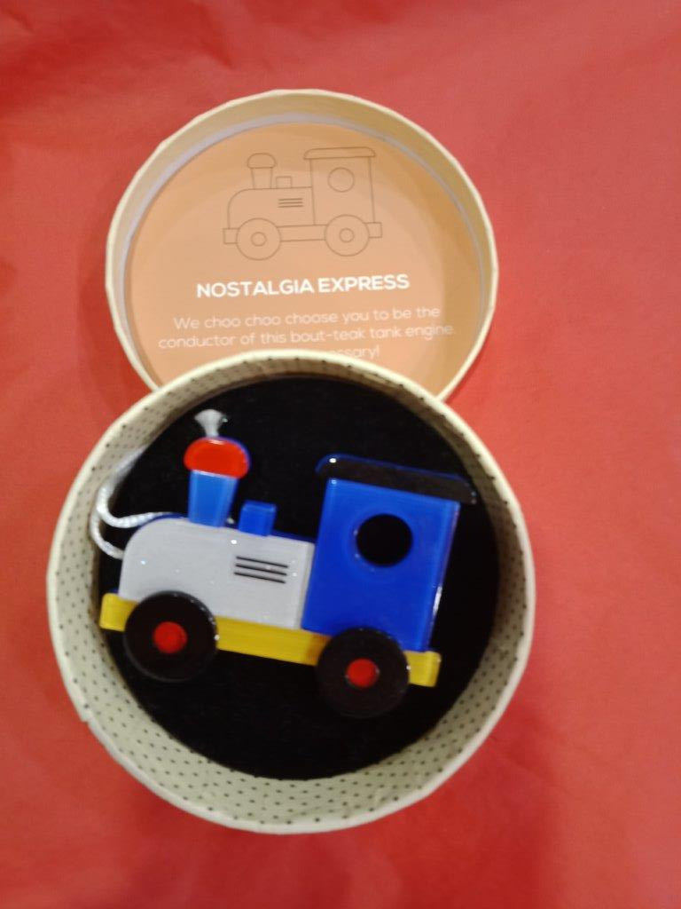 Nostalgia Express Brooch (Carmen Hiu 2018)