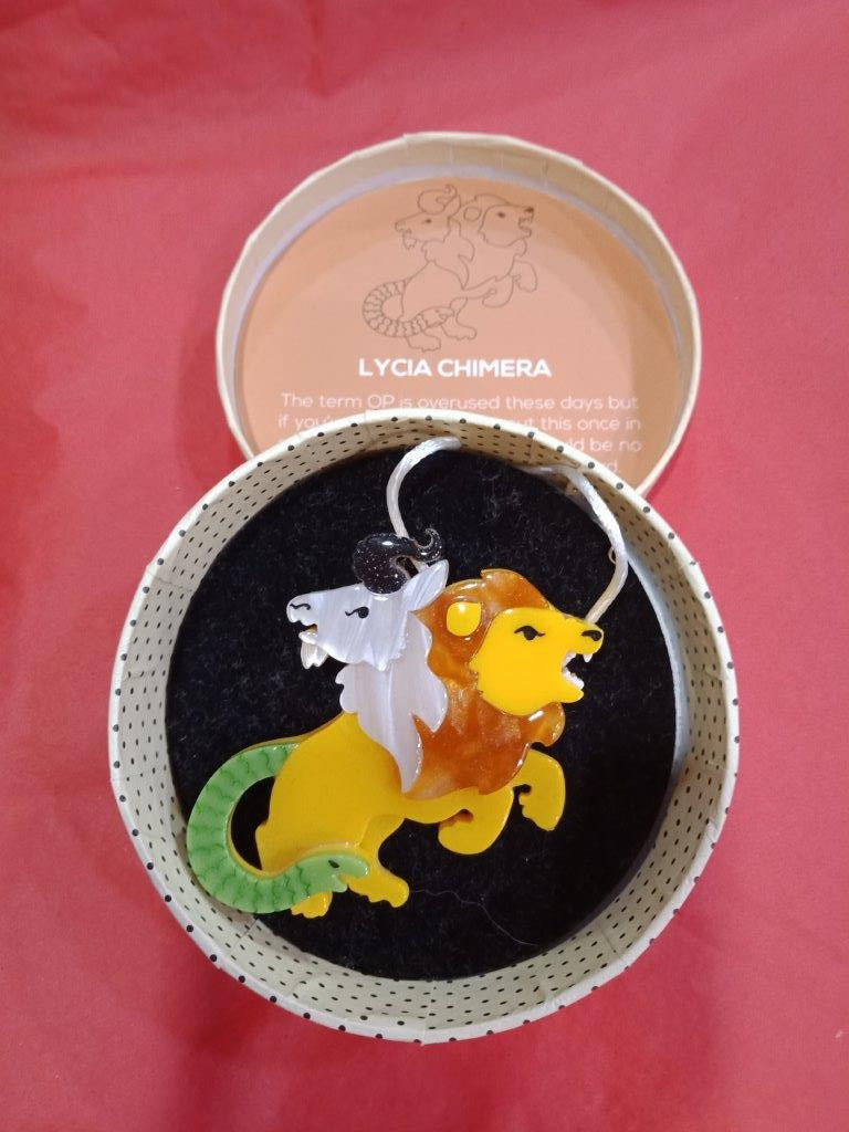 Lycia Chimera Brooch (Sally Land 2018)