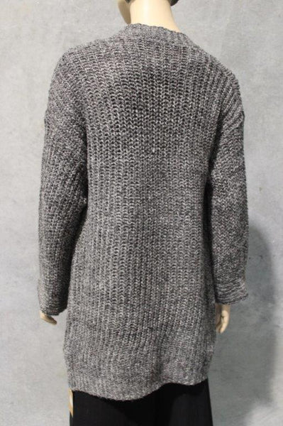 Fleck Knit Cardigan With Pockets