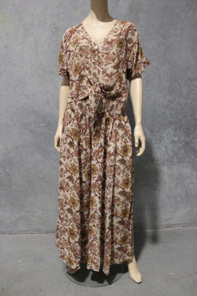 Cottage Crepe Super Flare Pants w Shirring