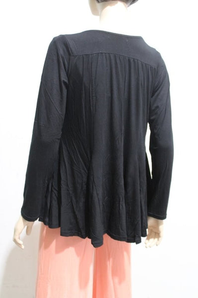 Jersey A-Line Gored Jacket/Cardigan