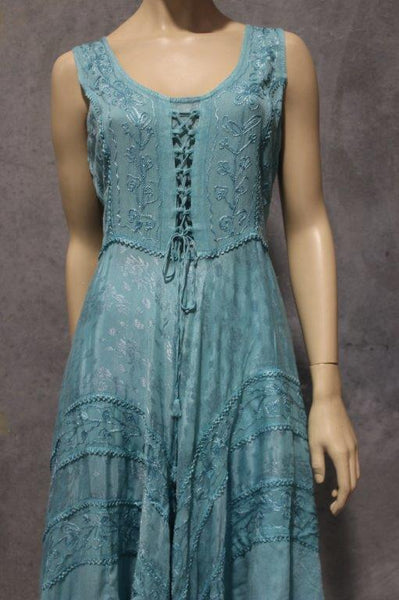 Stevie Medieval Lace Up Hanky Dress