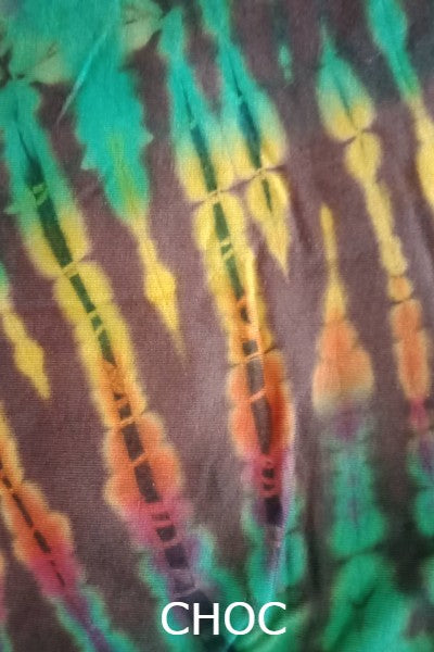 Tie Dye Bustle Skirt