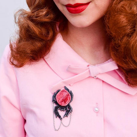 Web Spinning Wonder Brooch (Sally Land 2019)