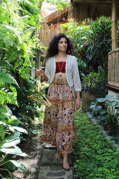 Gypselle Crepe Maxi Skirt
