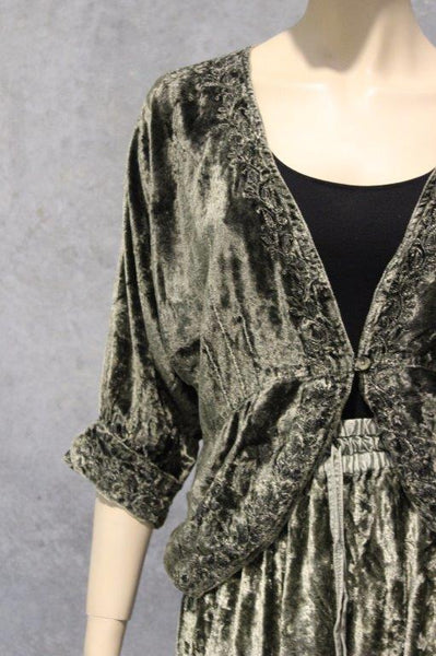 Into The Mystic Velvet Batwing Bolero