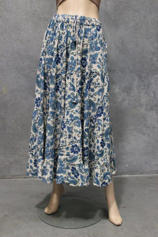 Paisley Crepe Maxi Skirt - 4 Colours!