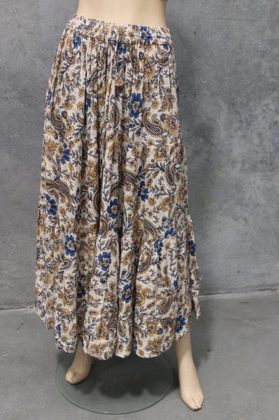 Paisley Crepe Maxi Skirt - 4 Colours!